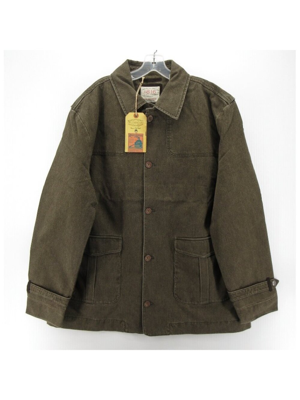 Remington Jacket XXL Barn Chore Leather Elbow Patches Field Work NEW